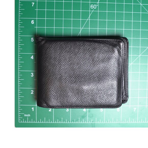 Auth Louis Vuitton Epi Porte Monnaie 8 Credit card Wallet Black Refurbished - Picture 11 of 12